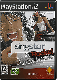 SingStar Rocks PAL Playstation 2 PAL box art